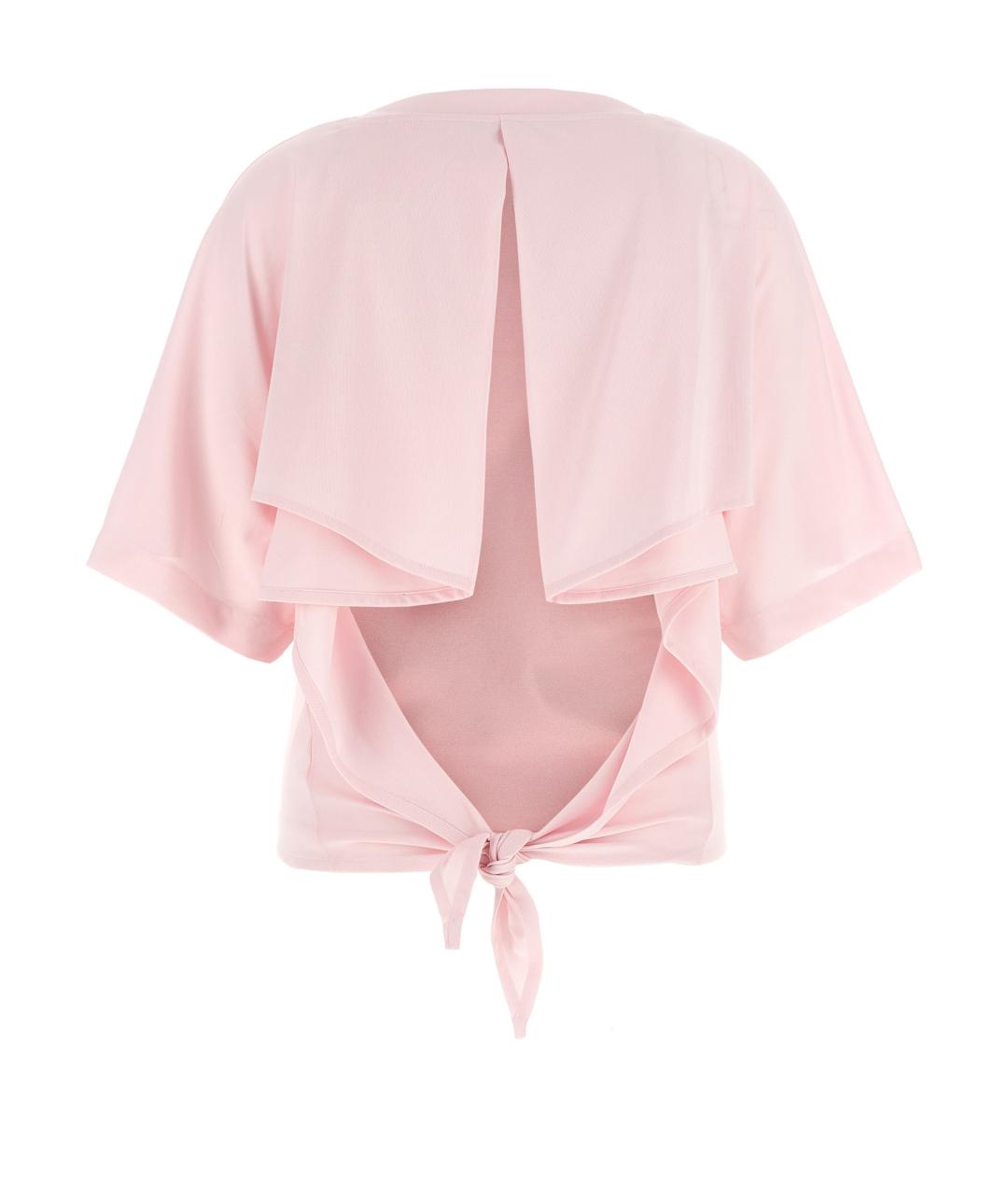 JACQUEMUS Розовая футболка, фото 2