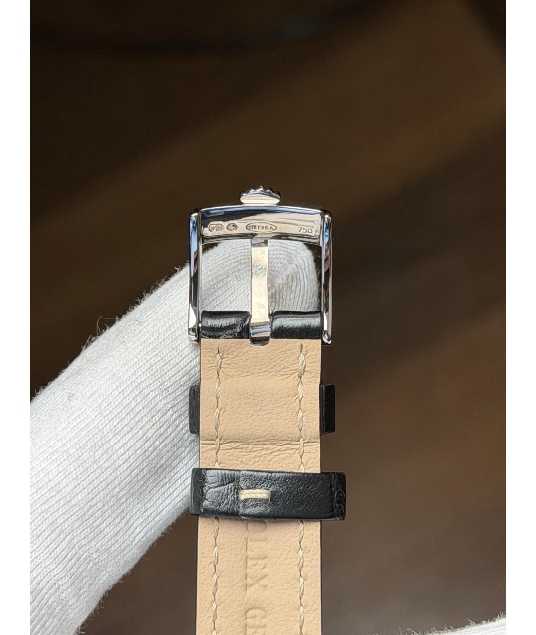 ROLEX Черные часы из розового золота, фото 8