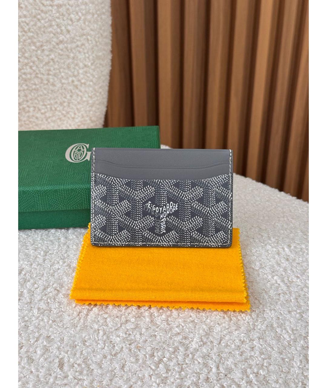 GOYARD Серый кардхолдер, фото 5