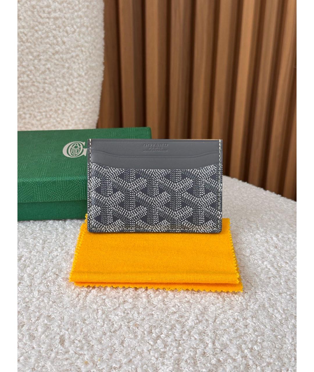 GOYARD Серый кардхолдер, фото 4