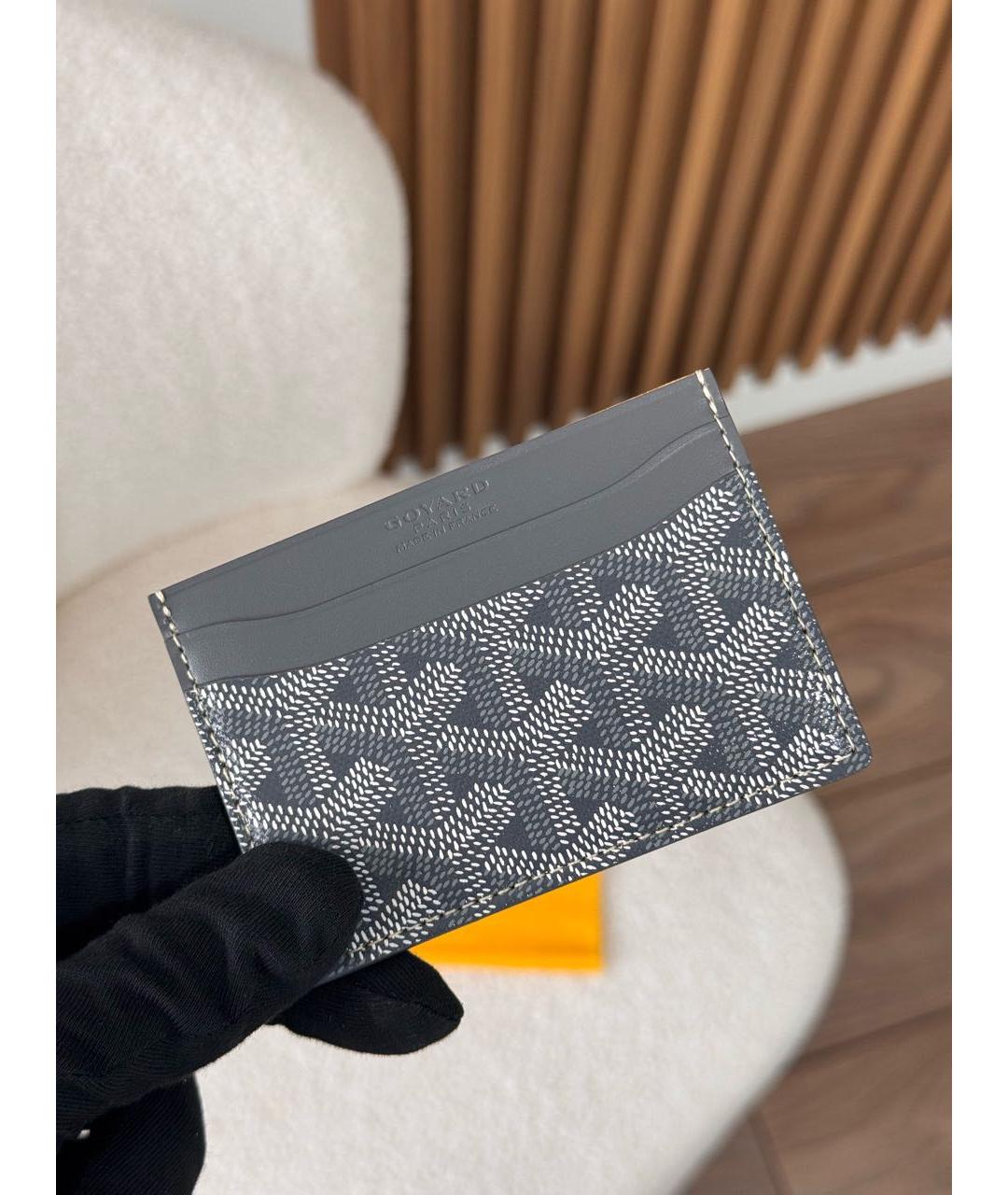 GOYARD Серый кардхолдер, фото 3