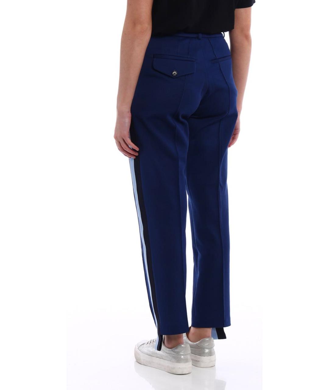 GOLDEN GOOSE DELUXE BRAND Синие брюки узкие, фото 8