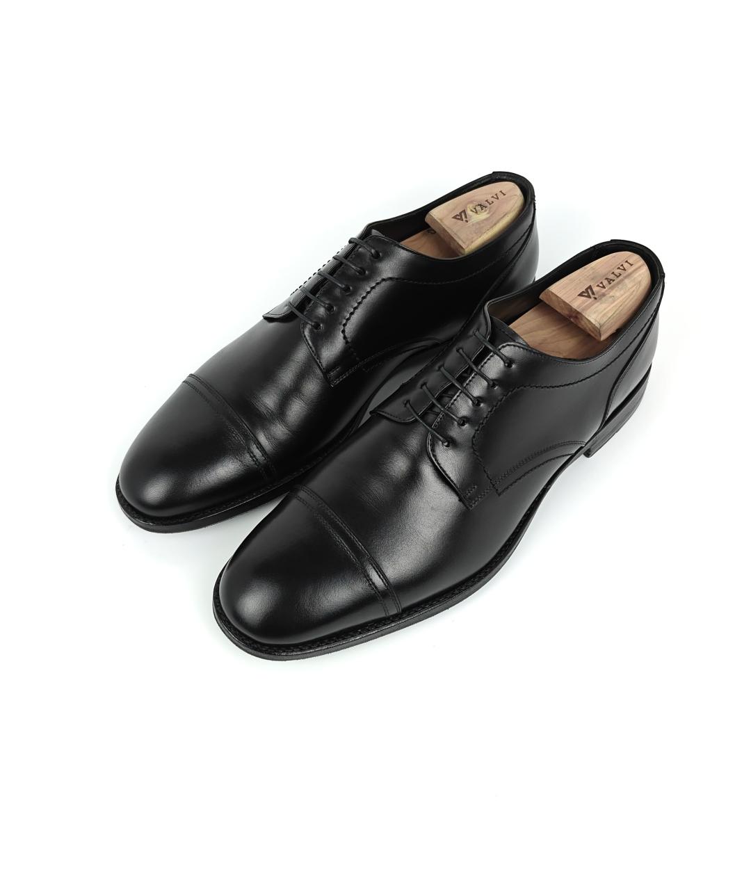 BRIONI Черные кожаные туфли, фото 7