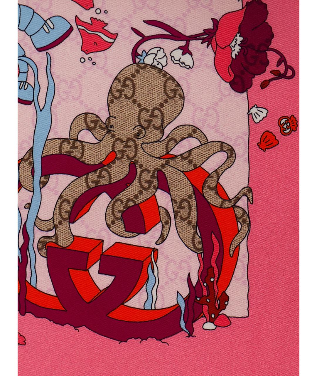 GUCCI Мульти шелковый платок, фото 2