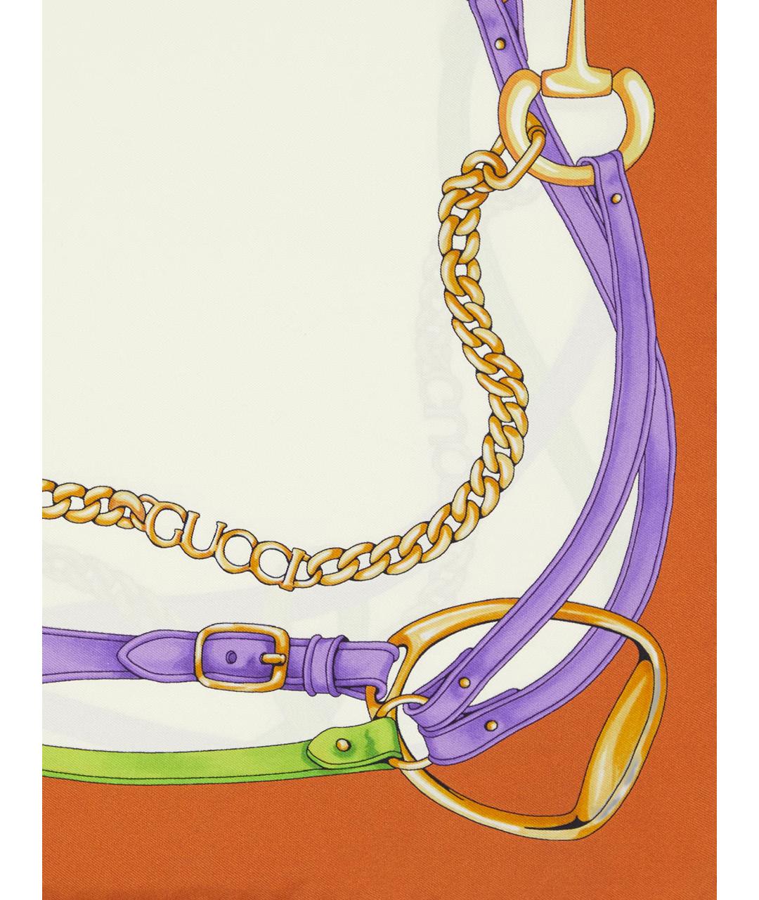 GUCCI Мульти шелковый платок, фото 2