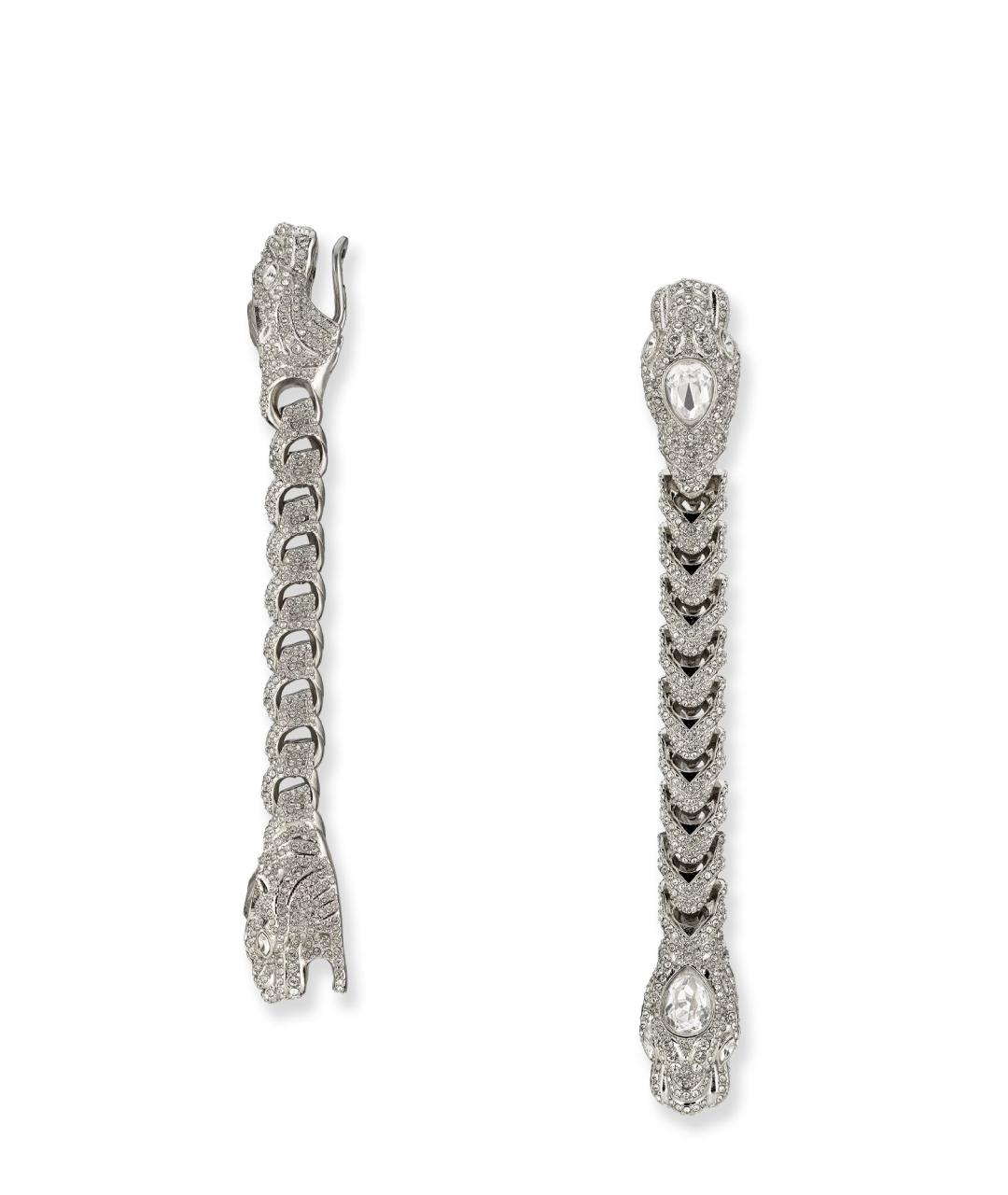 GUCCI Серебряные металлические серьги, фото 2
