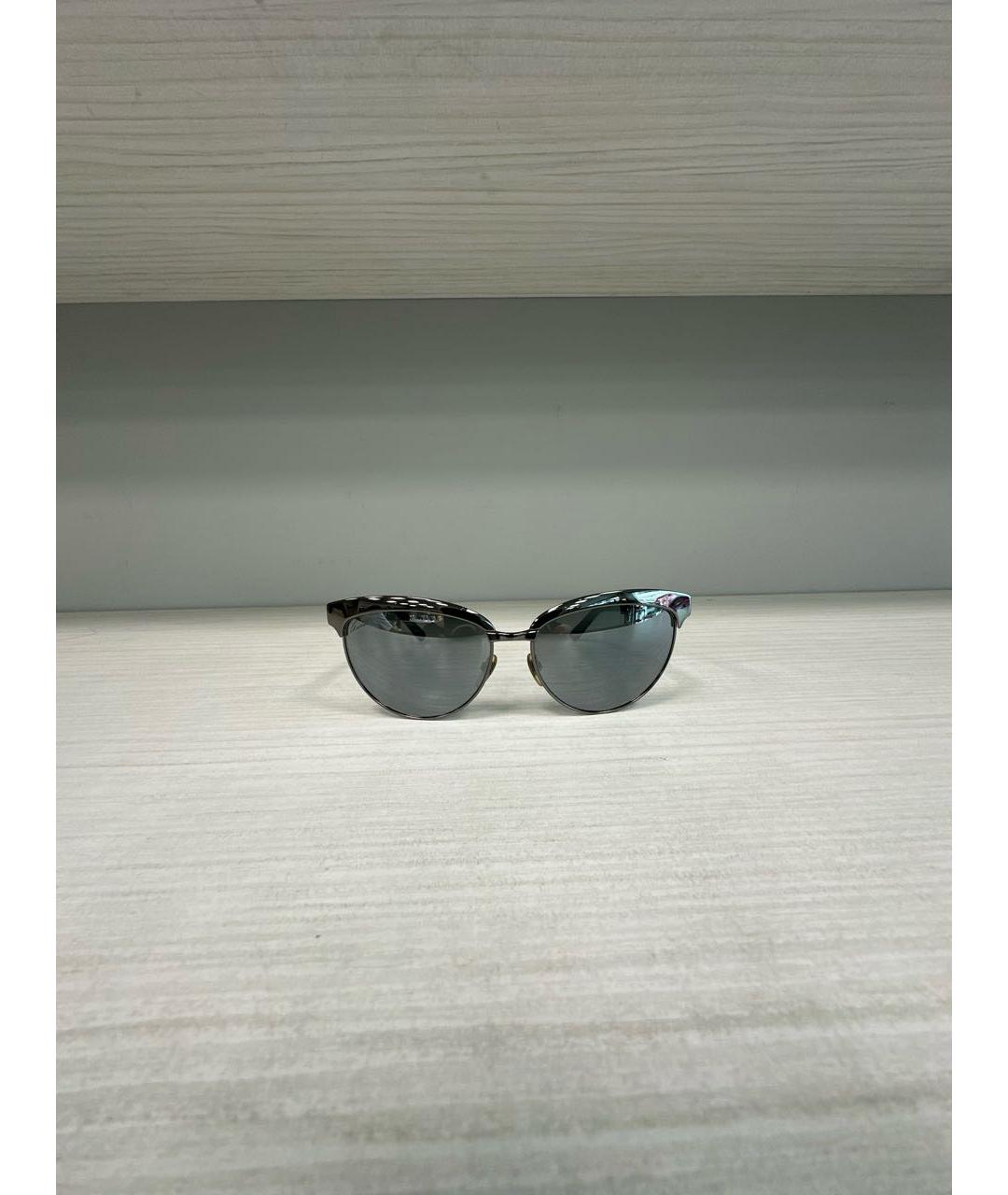 GUCCI Серые пластиковые солнцезащитные очки, фото 6