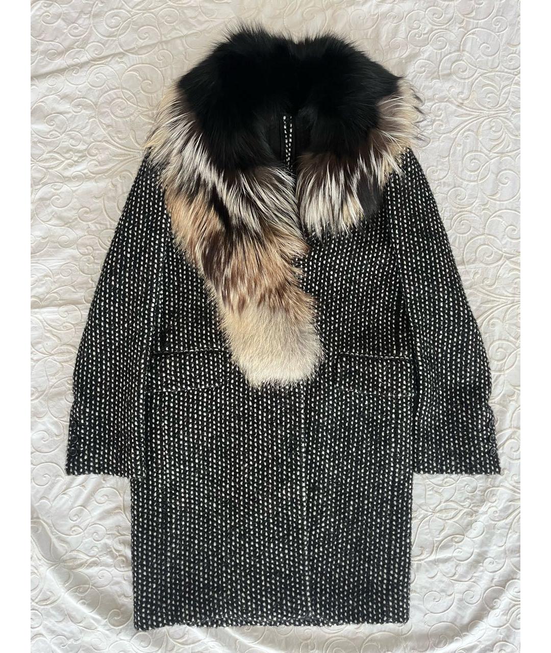 ERMANNO SCERVINO Серое пальто, фото 2