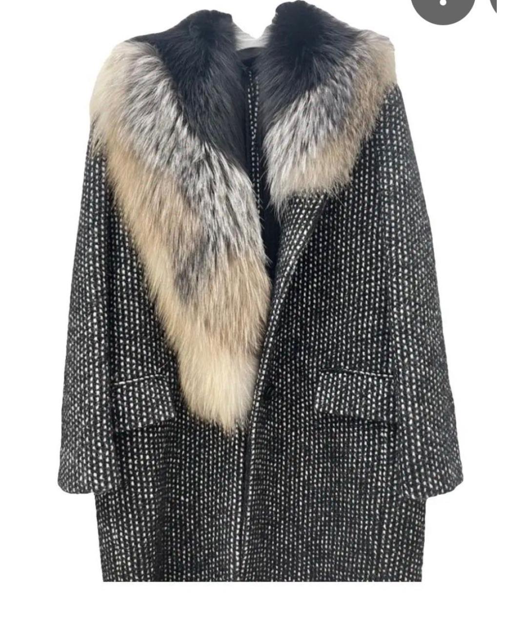 ERMANNO SCERVINO Серое пальто, фото 9