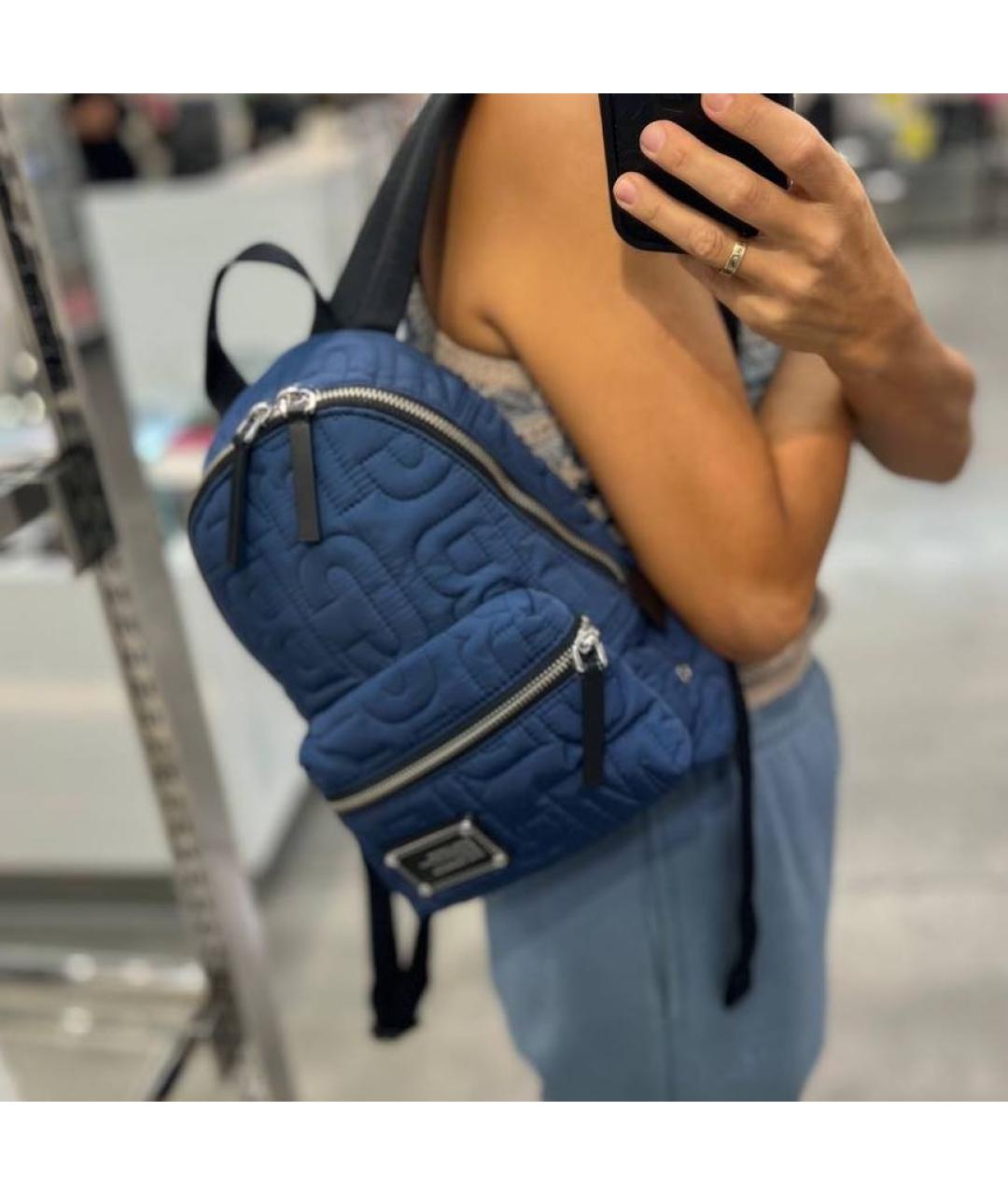 MARC JACOBS Темно-синий рюкзак, фото 4