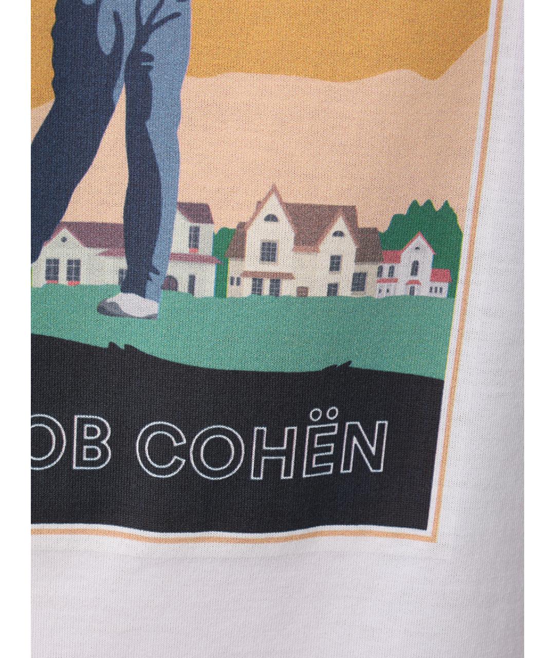 JACOB COHEN Белая хлопковая футболка, фото 3