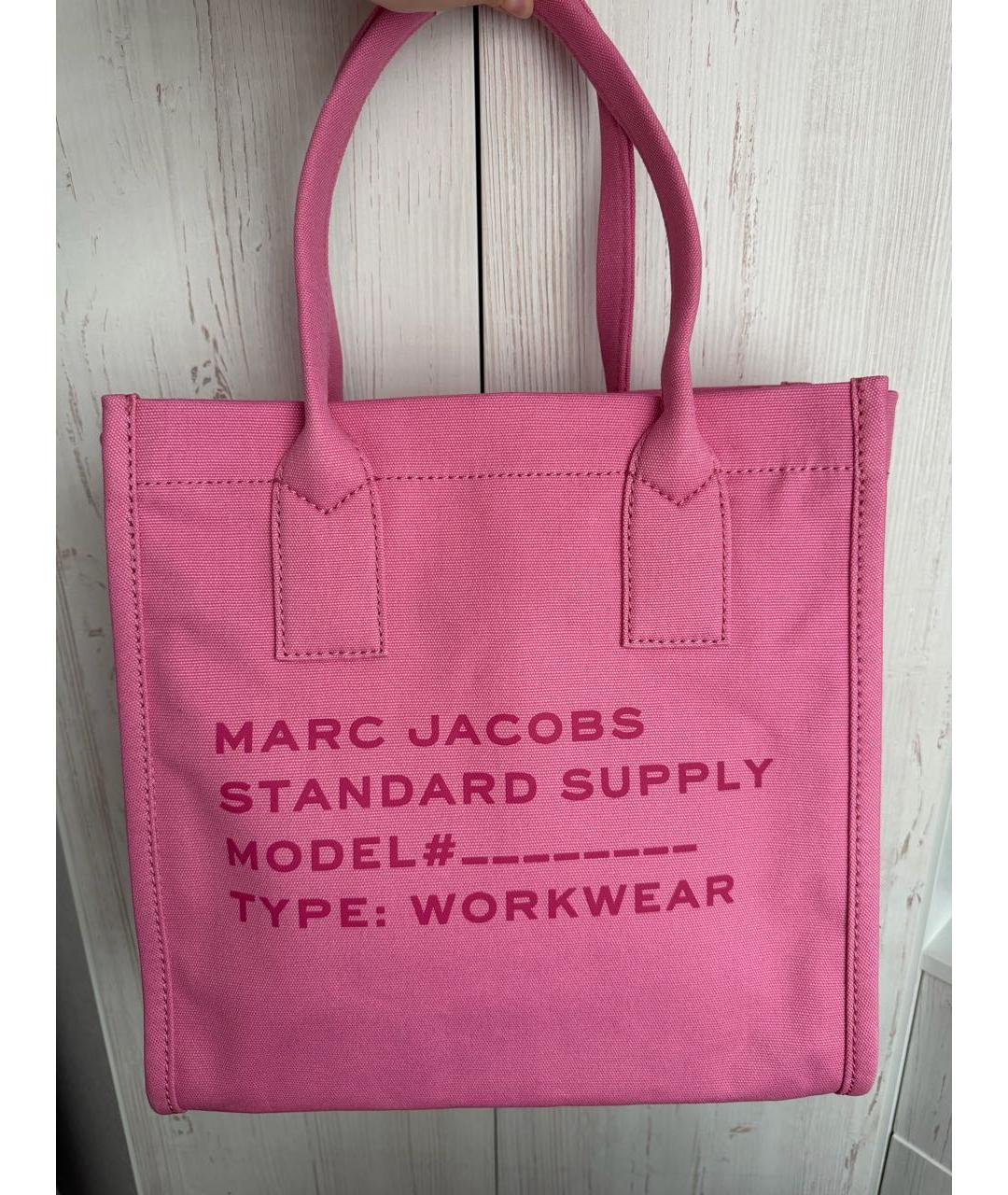 MARC JACOBS Розовая сумка тоут, фото 2