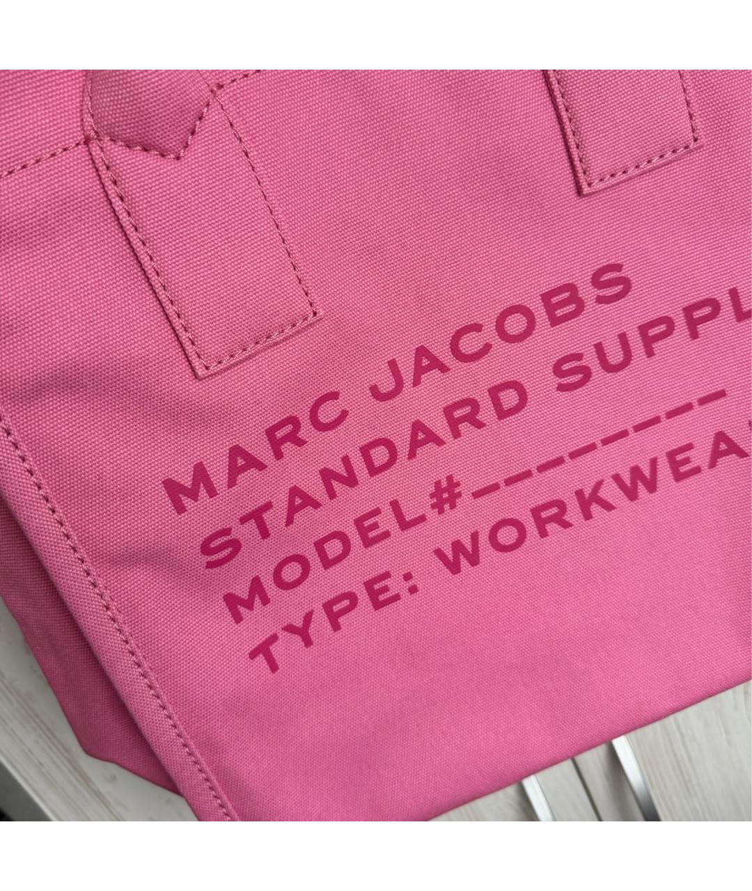MARC JACOBS Розовая сумка тоут, фото 4