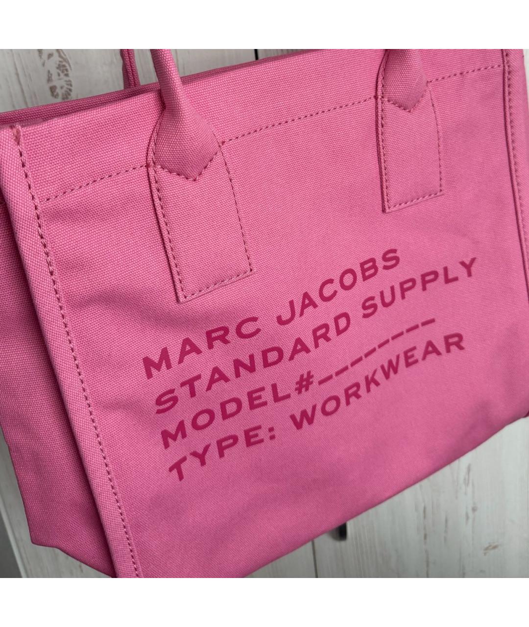 MARC JACOBS Розовая сумка тоут, фото 3