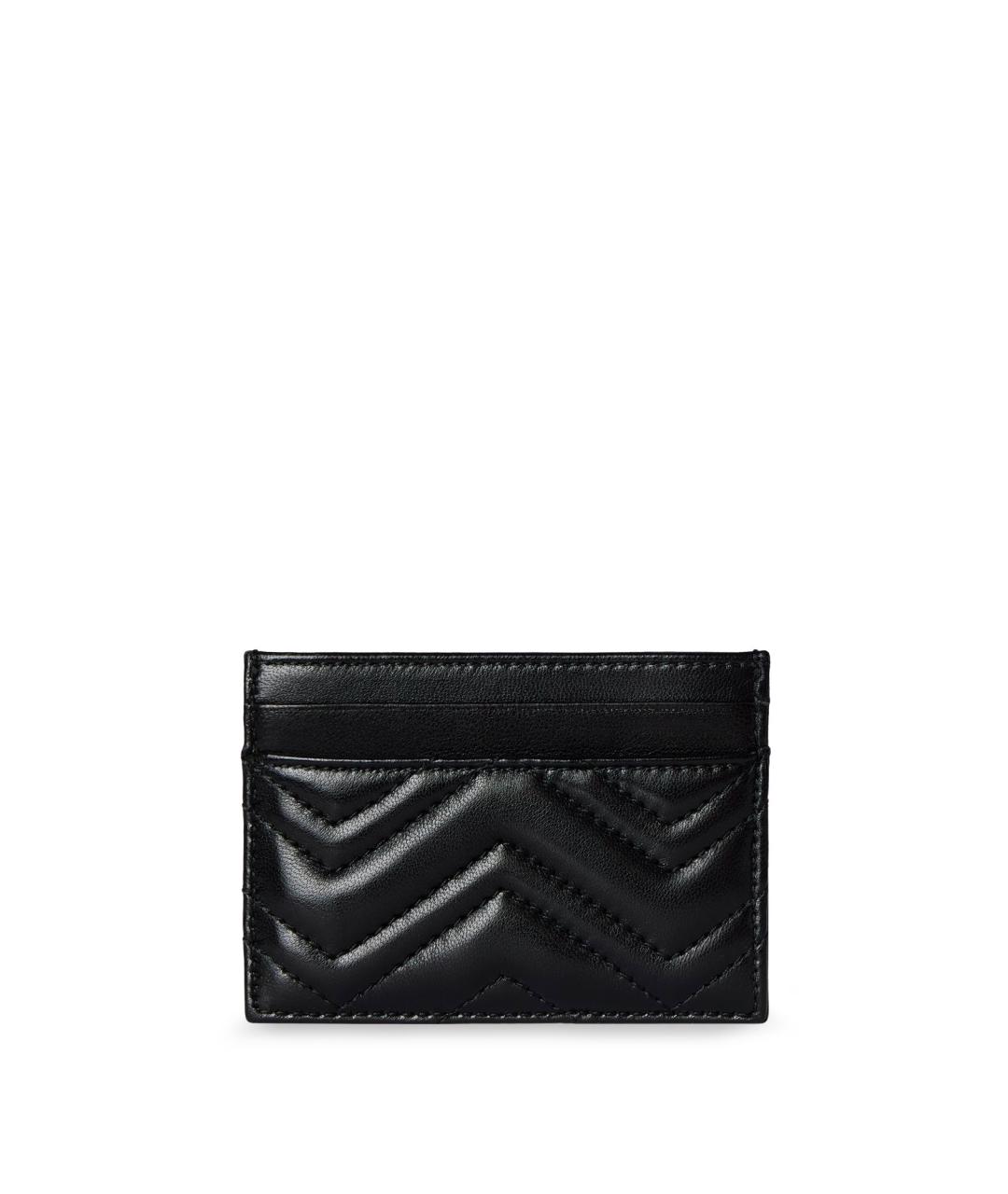 GUCCI Черный кожаный кардхолдер, фото 2
