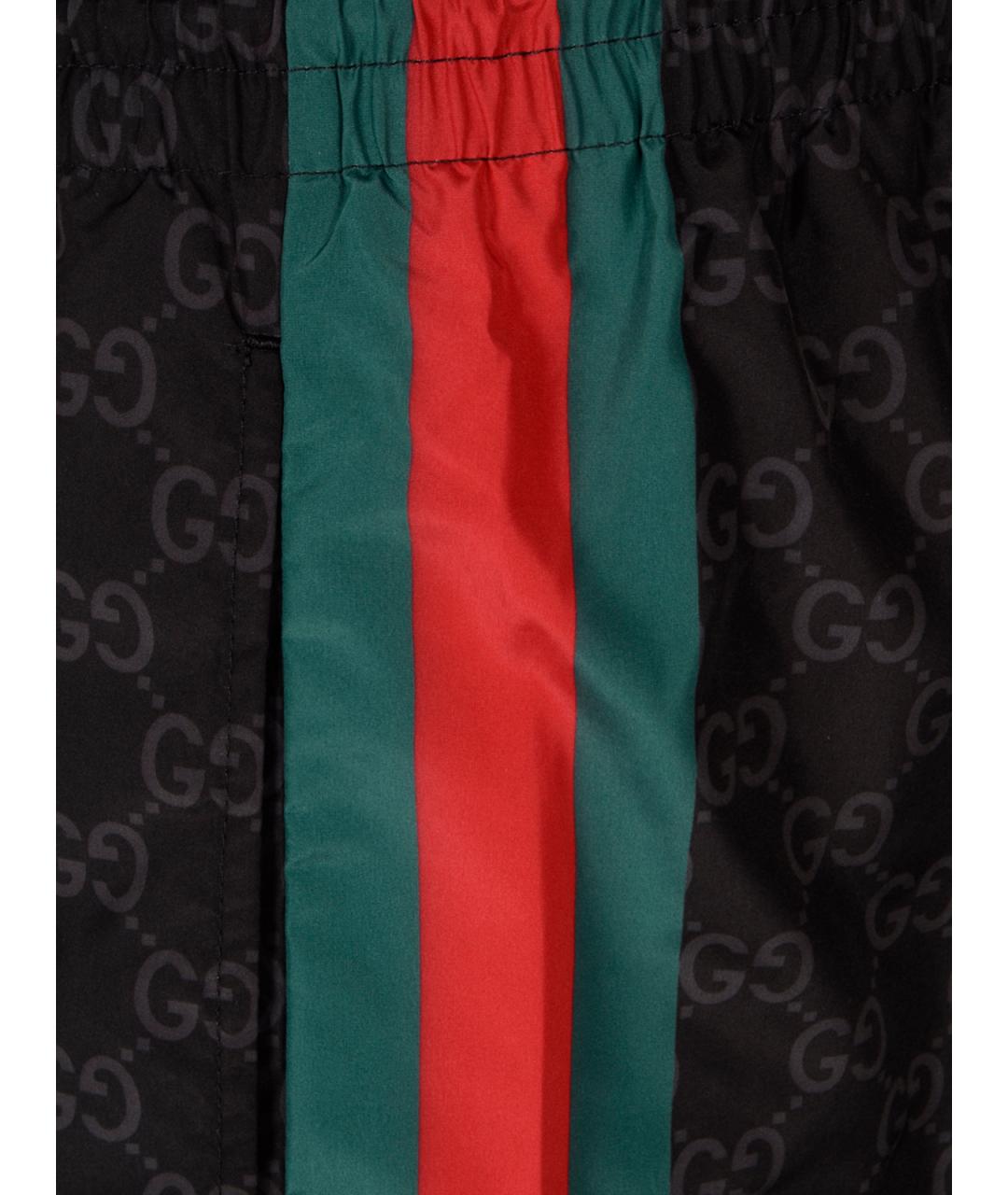 GUCCI Черные полиамидовые плавки, фото 3