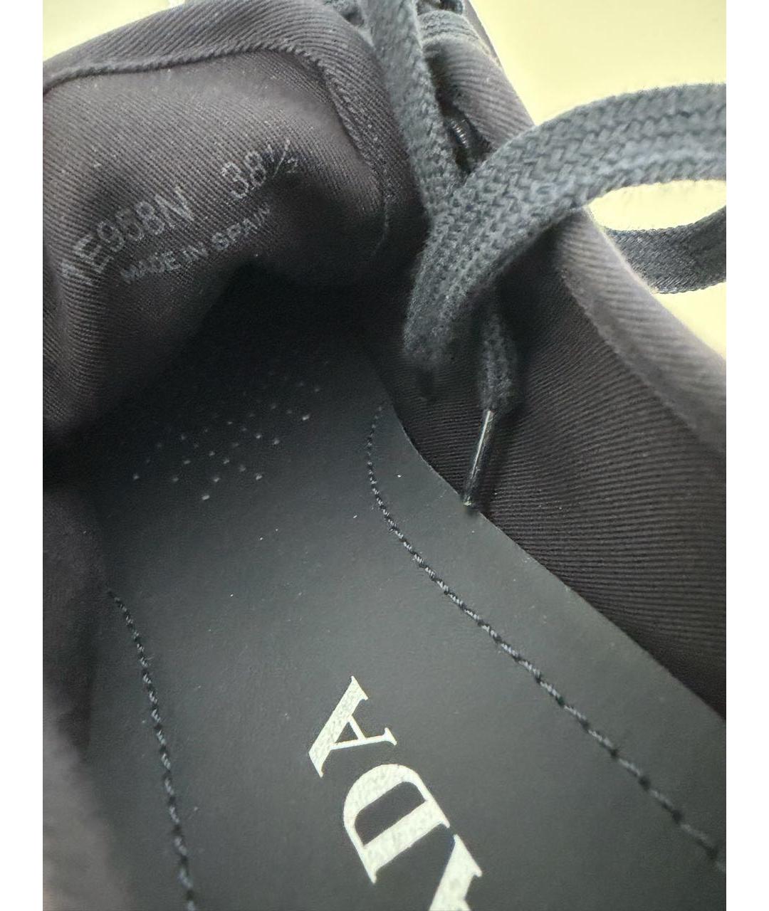 PRADA Темно-синие кеды, фото 6