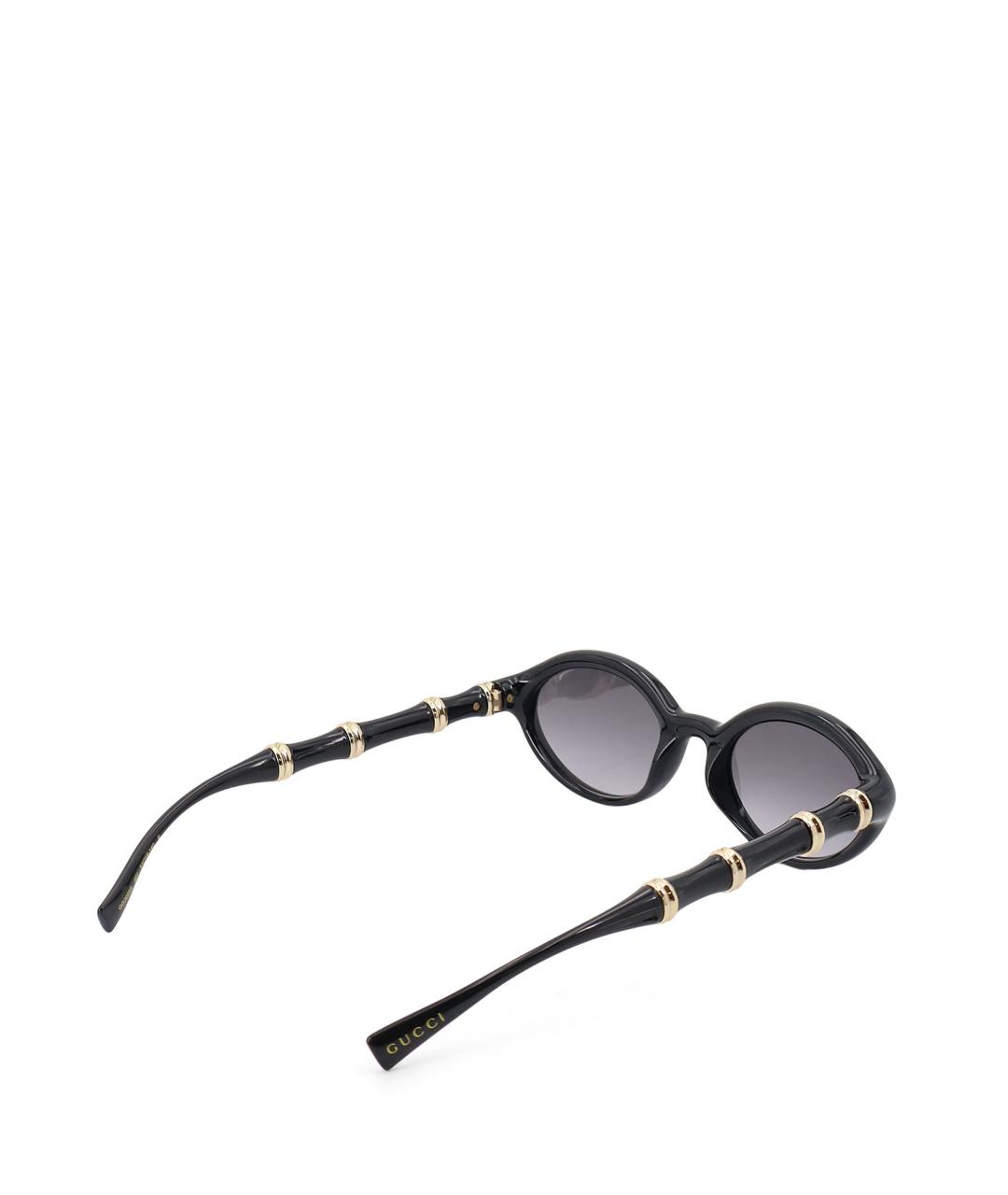 GUCCI Черные пластиковые солнцезащитные очки, фото 3