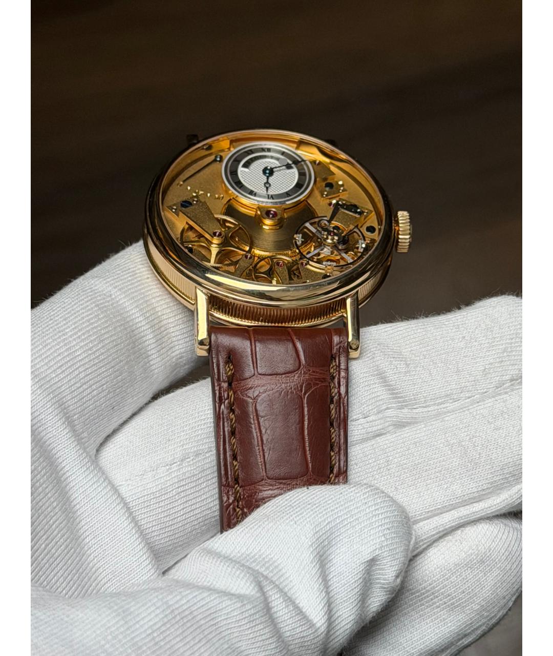 Breguet Золотые часы из желтого золота, фото 5