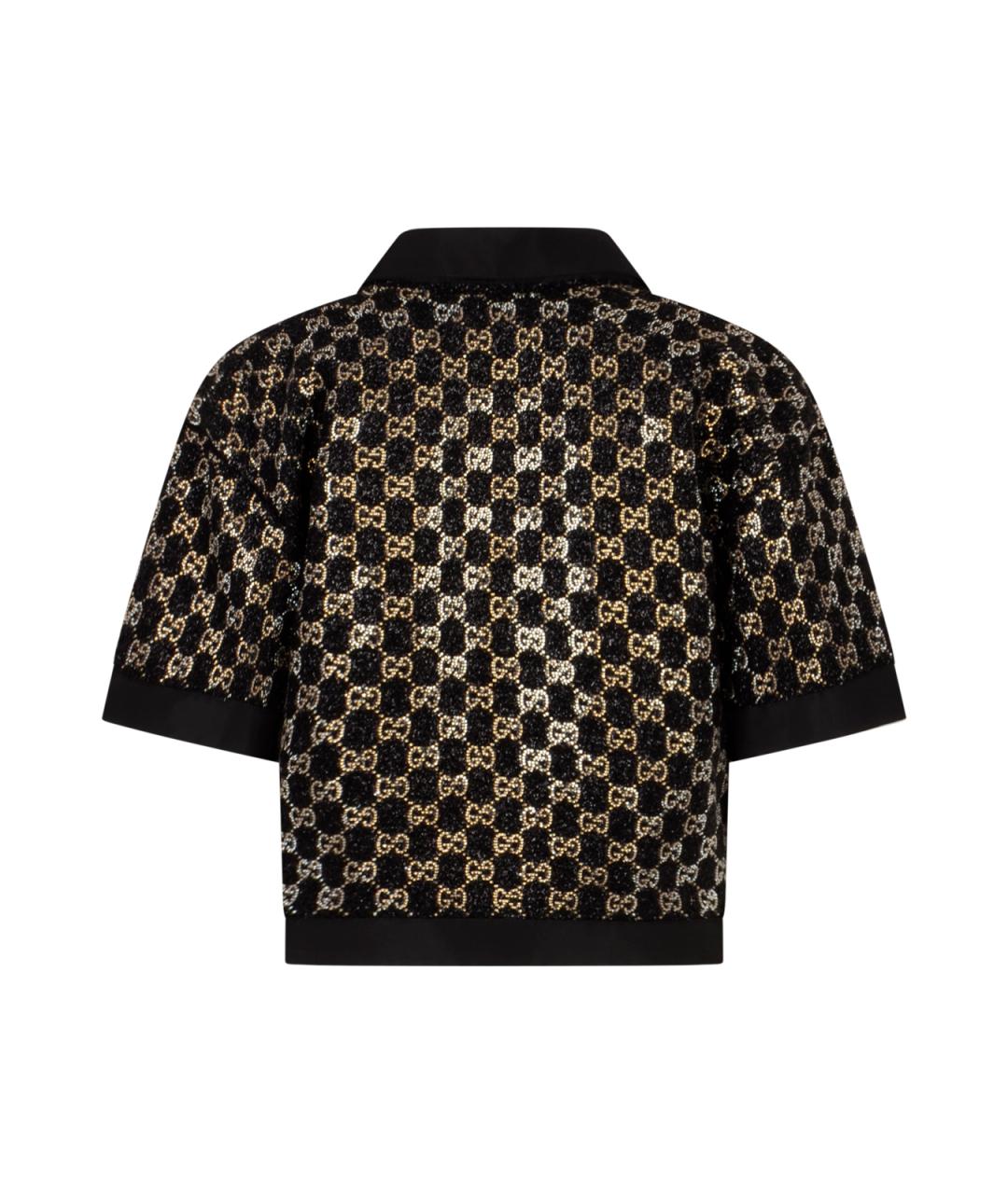 GUCCI Черный вискозный джемпер / свитер, фото 2