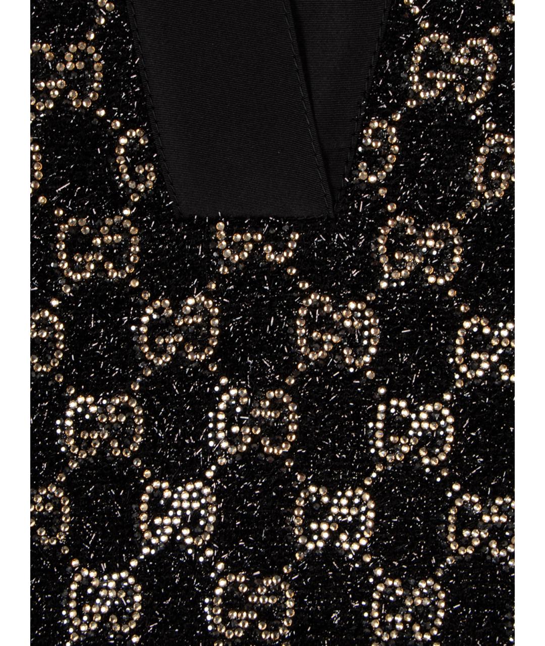 GUCCI Черный вискозный джемпер / свитер, фото 3