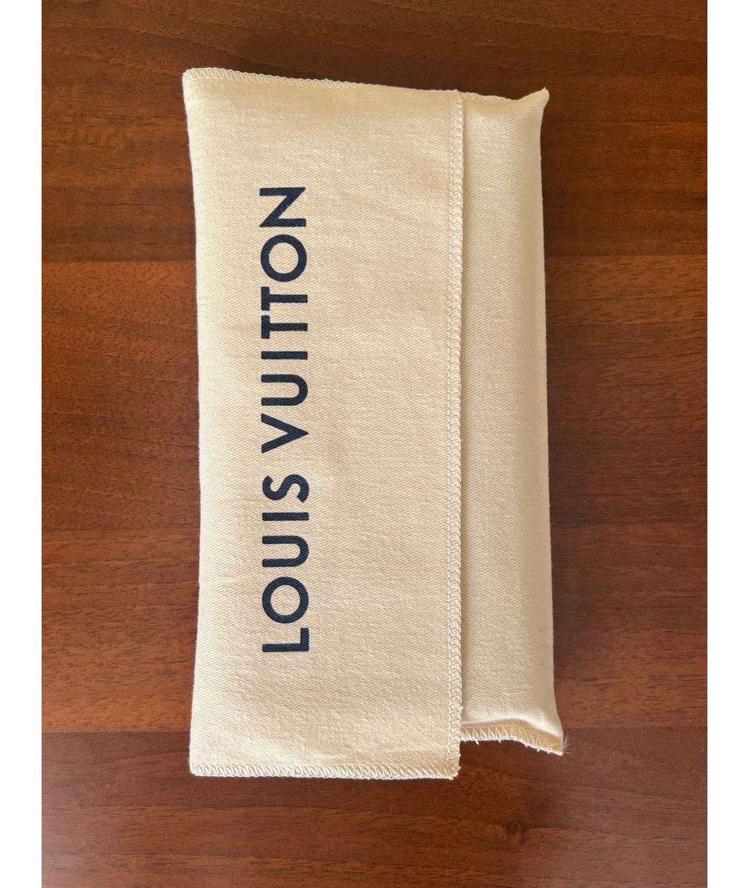 LOUIS VUITTON Коричневый кошелек, фото 8