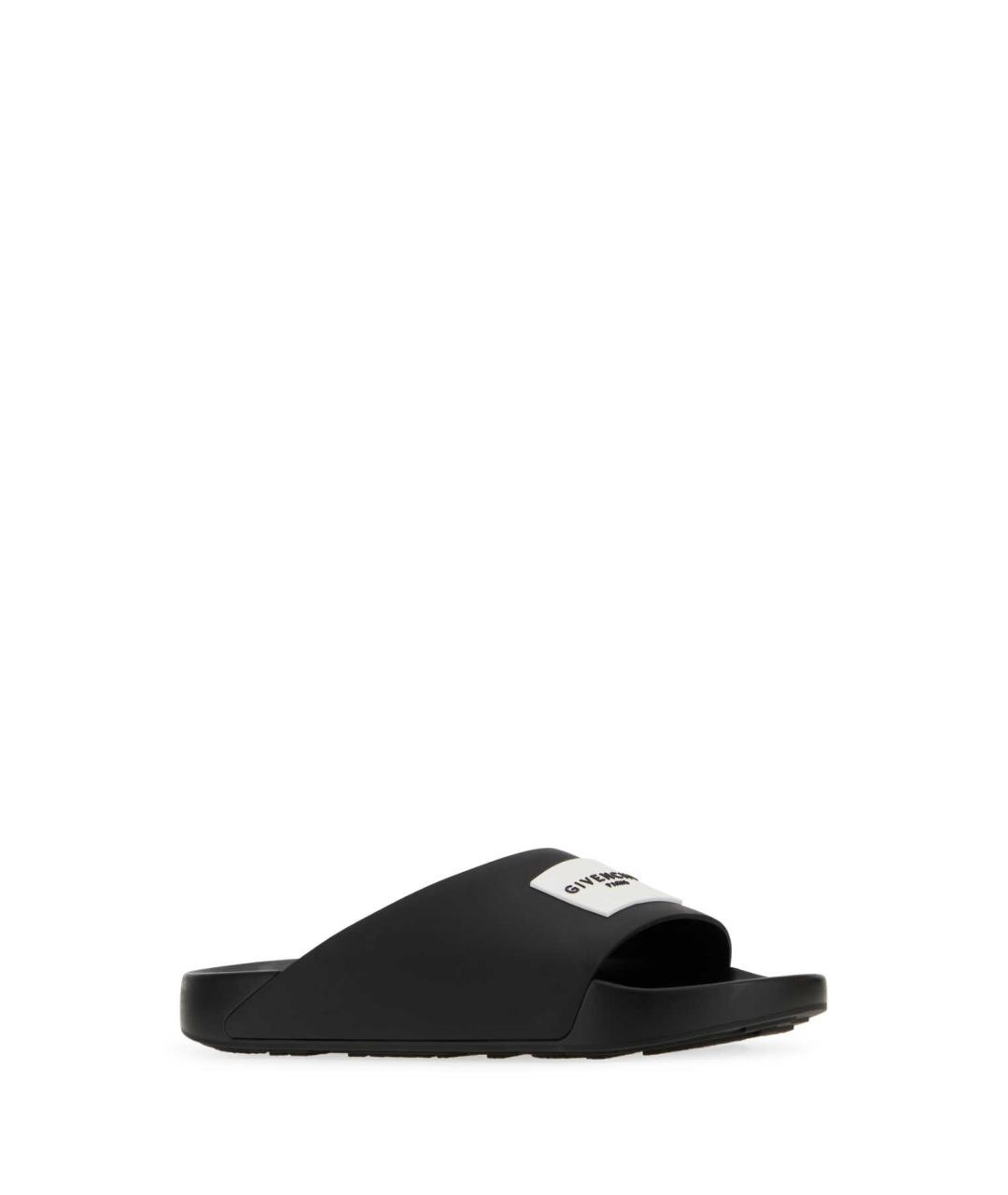 GIVENCHY Черные шлепанцы, фото 2