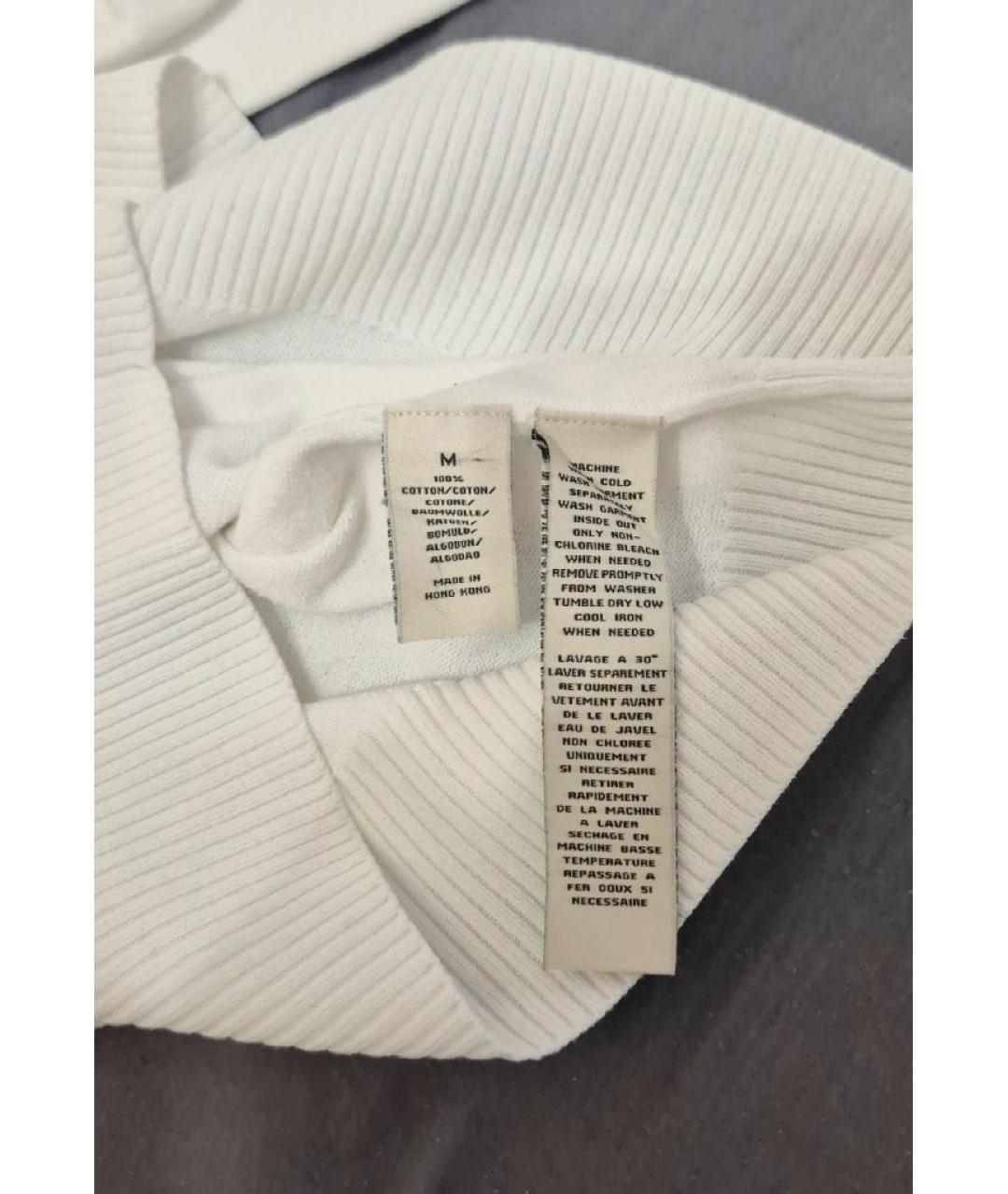 POLO RALPH LAUREN Белый хлопковый джемпер / свитер, фото 7