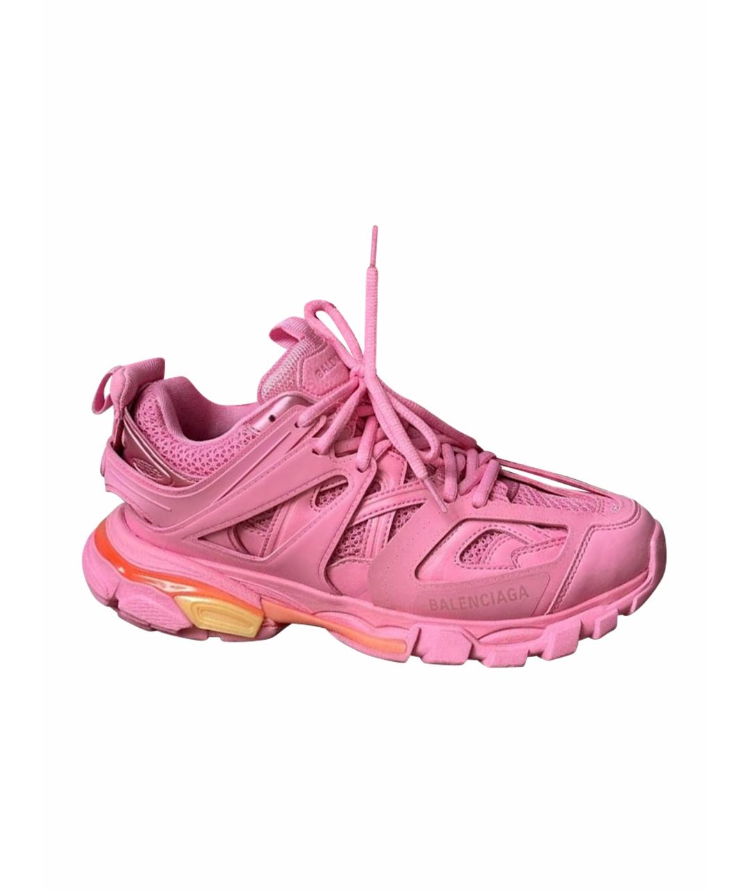 BALENCIAGA Розовые кроссовки, фото 1