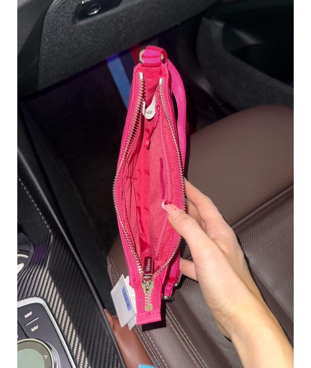 Lululemon Розовая сумка с короткими ручками, фото 4