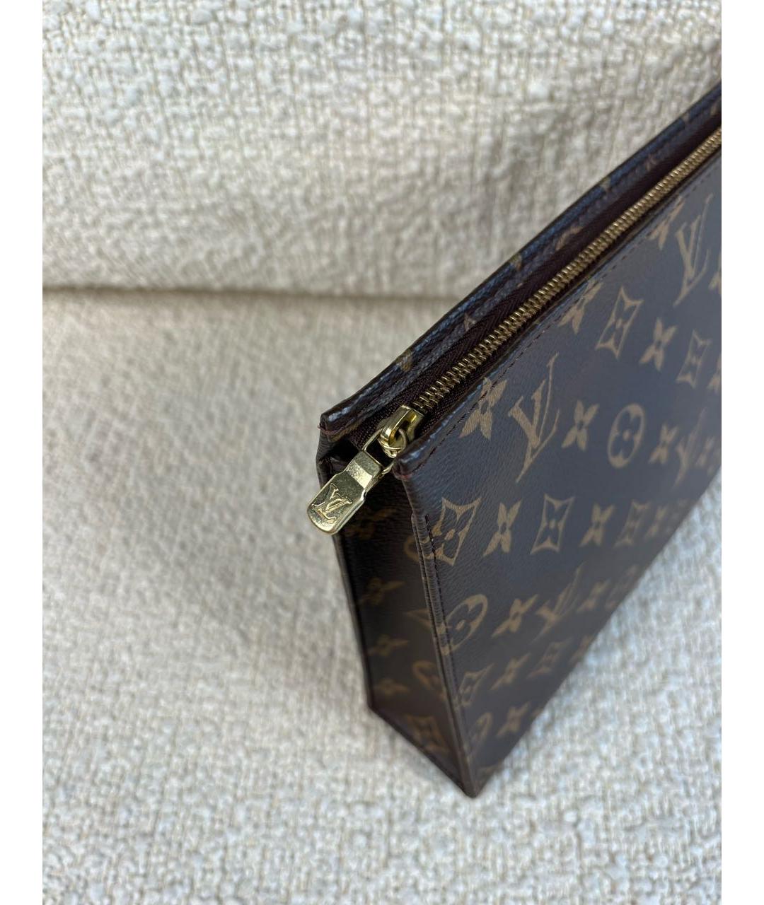 LOUIS VUITTON Коричневая папка для документов, фото 8