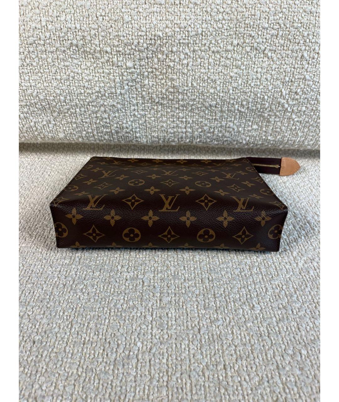 LOUIS VUITTON Коричневая папка для документов, фото 6