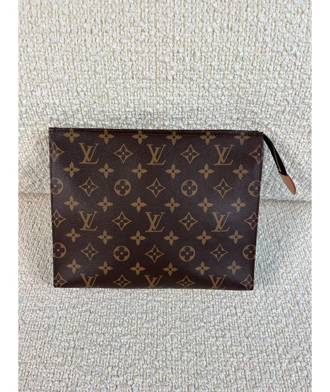 LOUIS VUITTON Коричневая папка для документов, фото 9