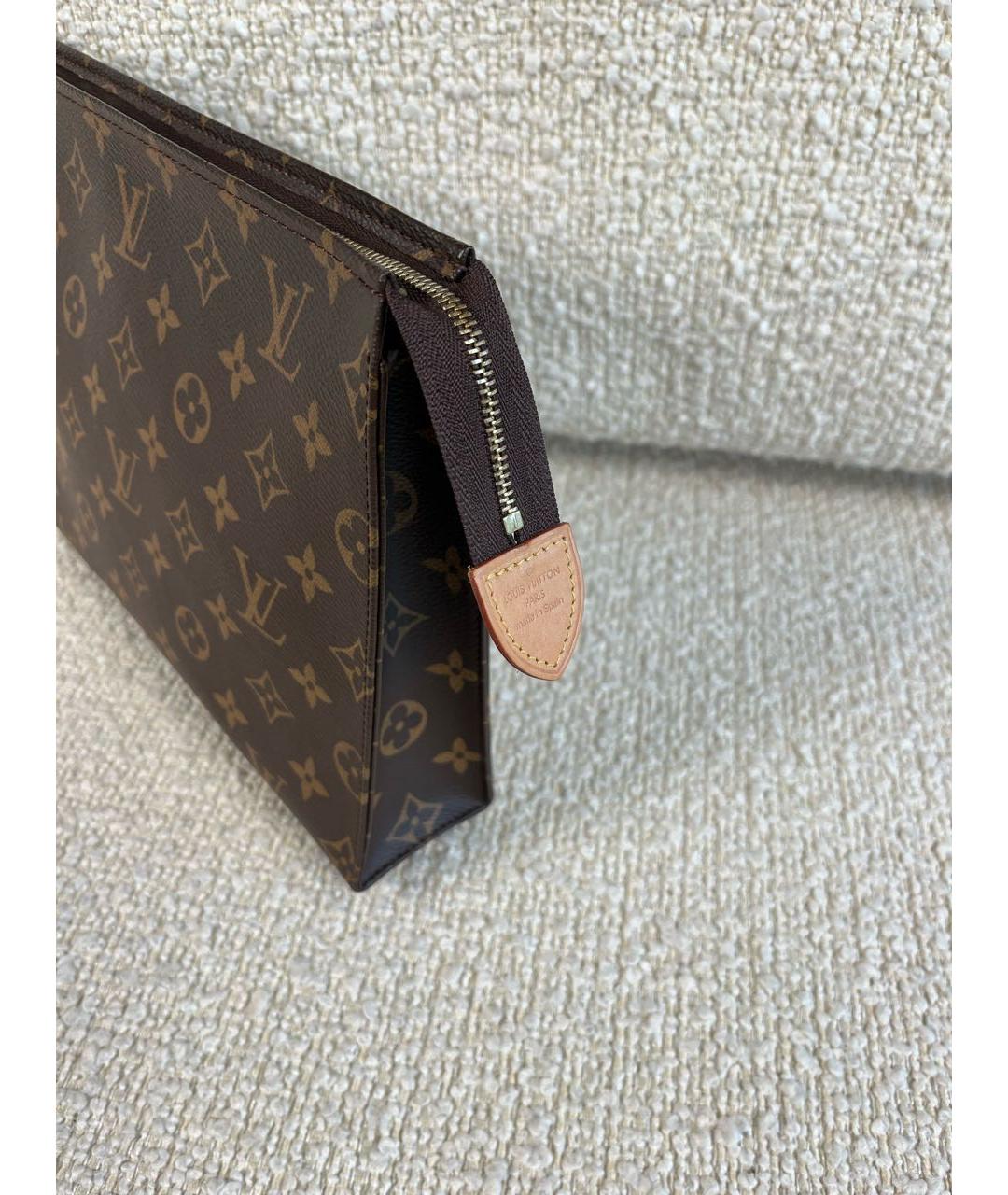 LOUIS VUITTON Коричневая папка для документов, фото 4
