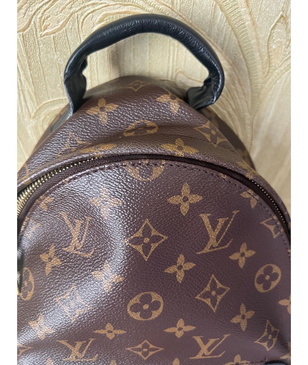LOUIS VUITTON Коричневый рюкзак, фото 5