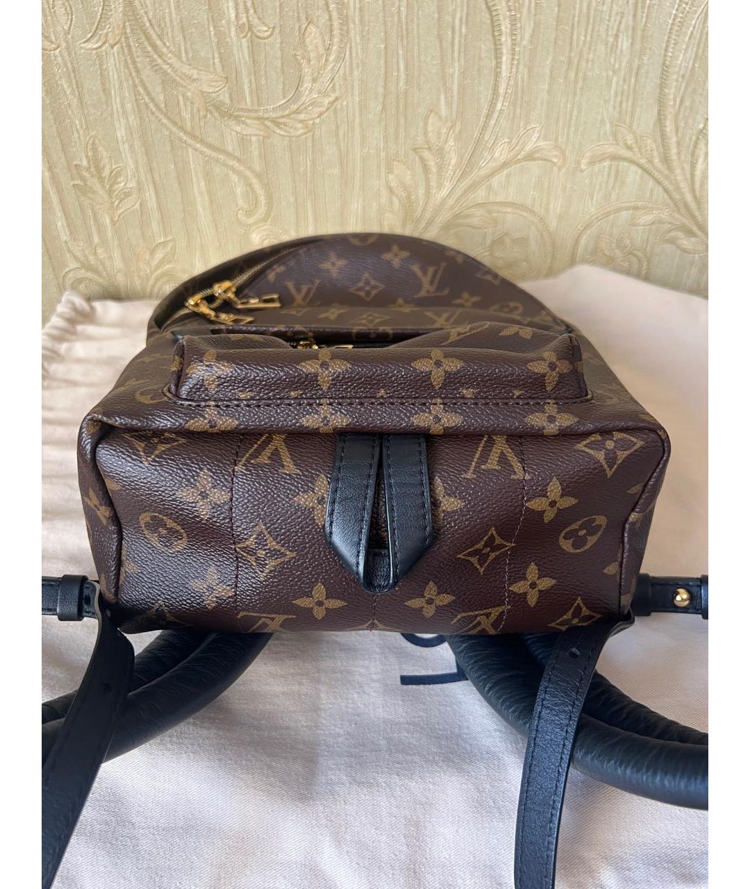 LOUIS VUITTON Коричневый рюкзак, фото 4