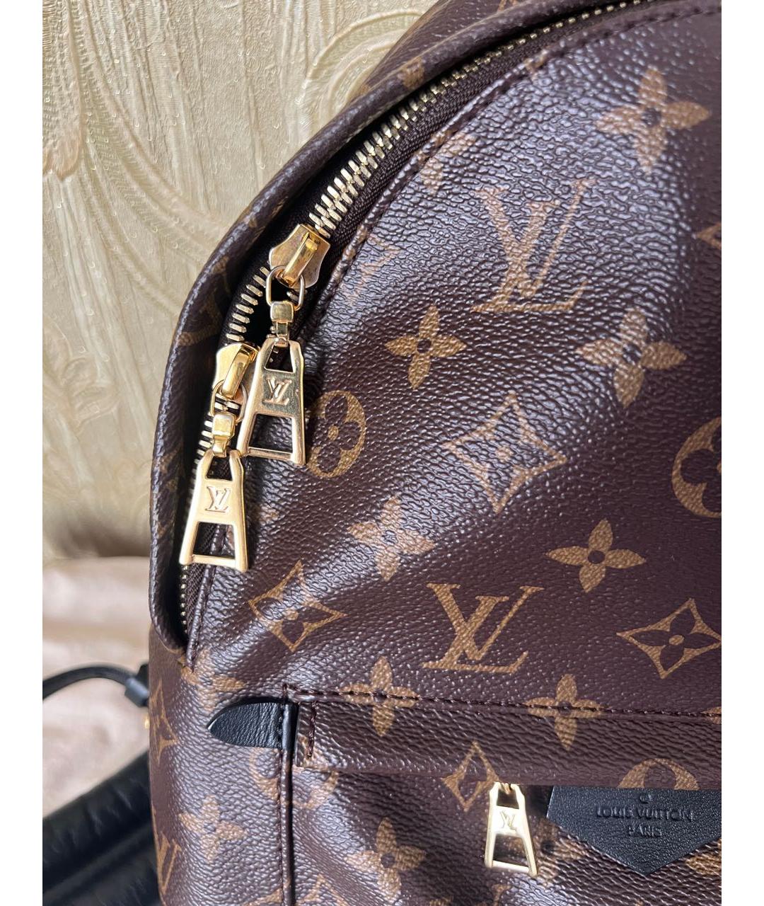 LOUIS VUITTON Коричневый рюкзак, фото 6