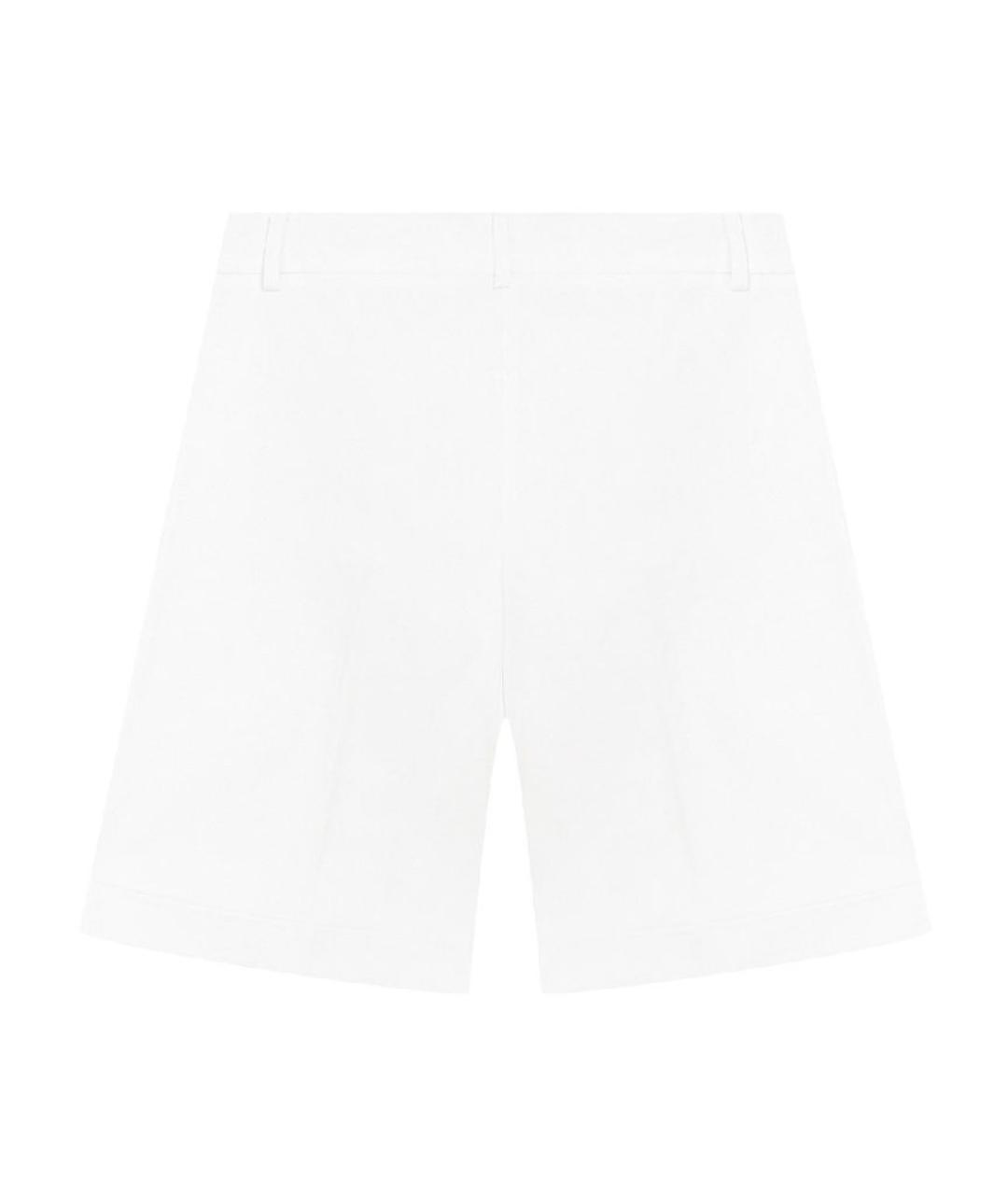 TWIN-SET Белые хлопковые брюки и шорты, фото 2