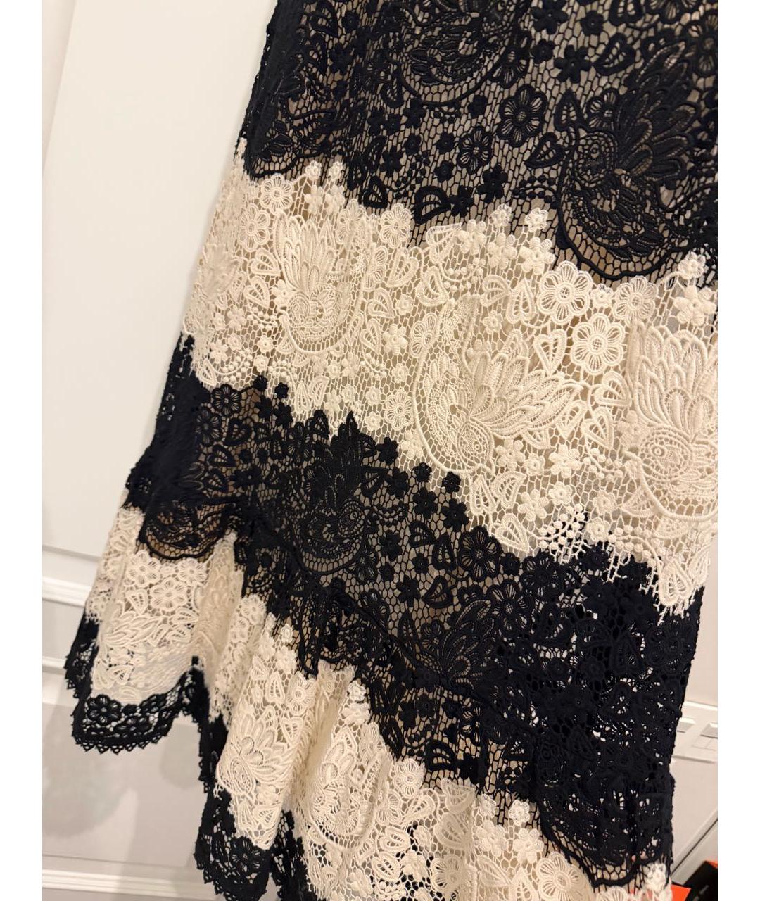 RED VALENTINO Кружевная юбка макси, фото 3