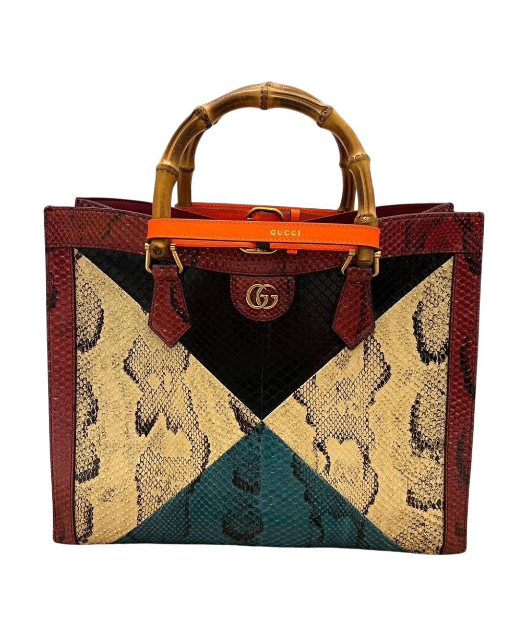 GUCCI Мульти сумка через плечо из экзотической кожи, фото 1