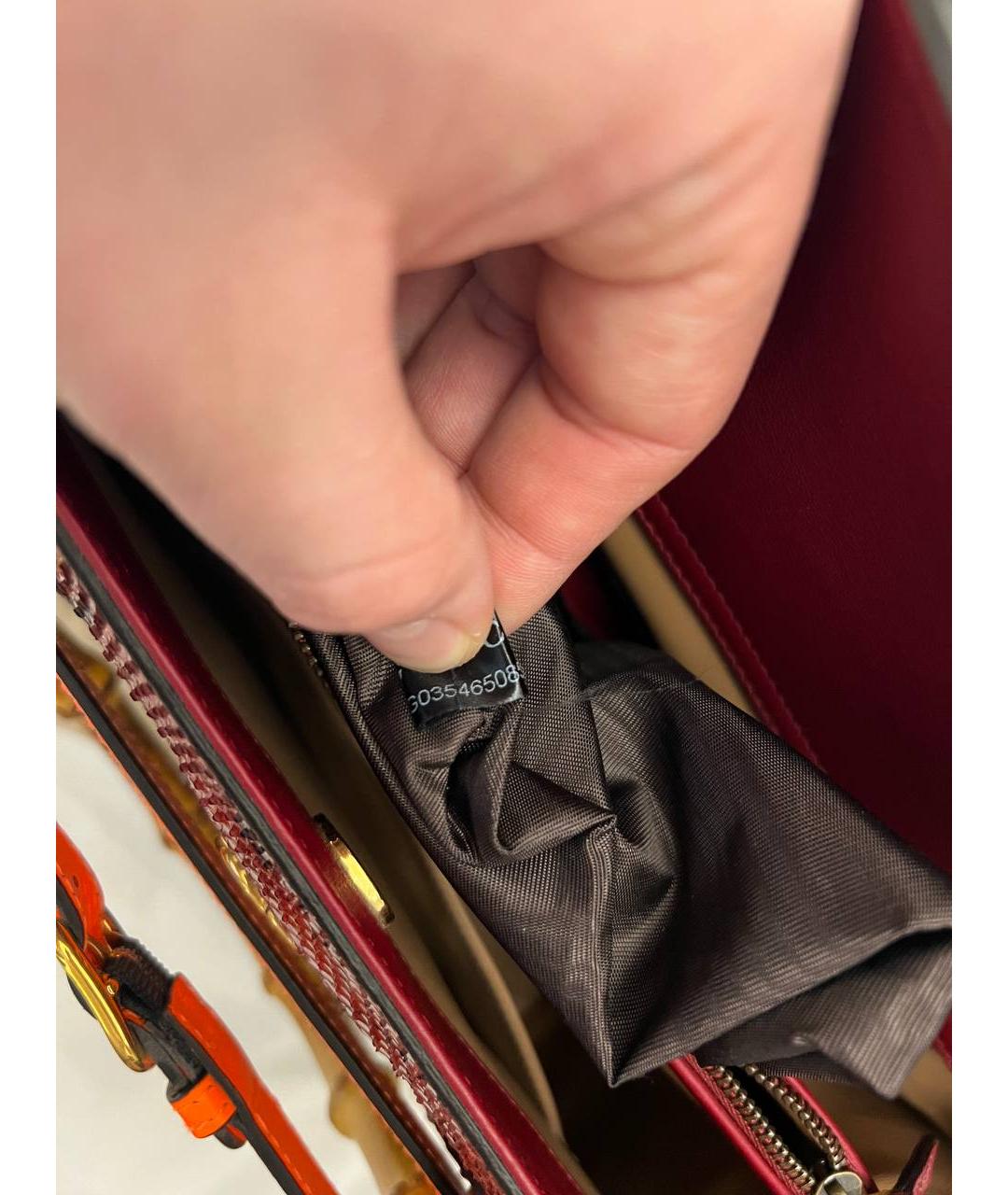GUCCI Мульти сумка через плечо из экзотической кожи, фото 9