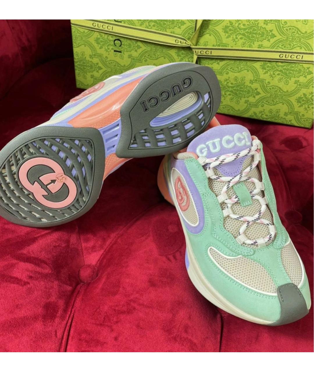 GUCCI Мульти кроссовки, фото 6