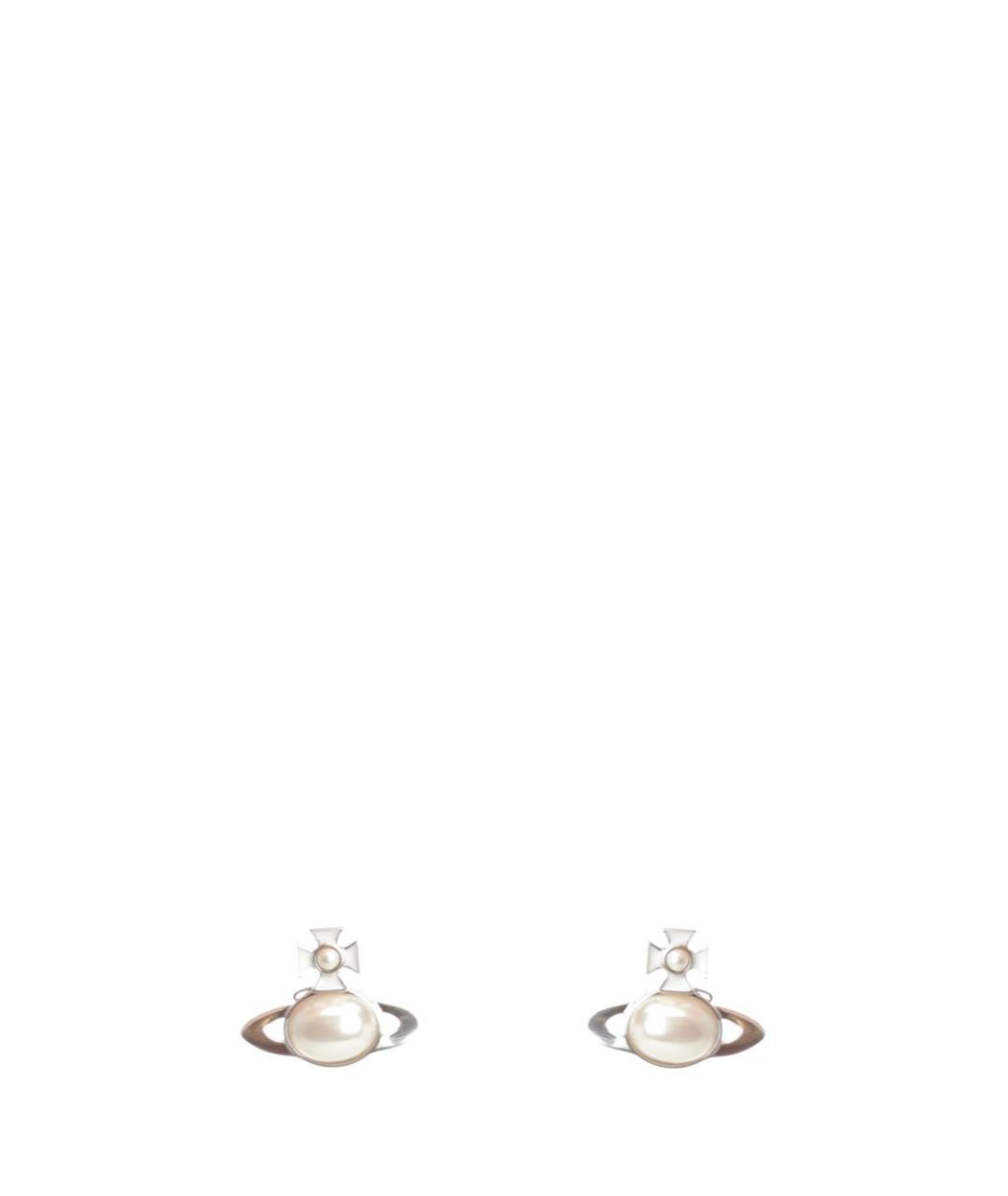 VIVIENNE WESTWOOD Серебряные латунные серьги, фото 1