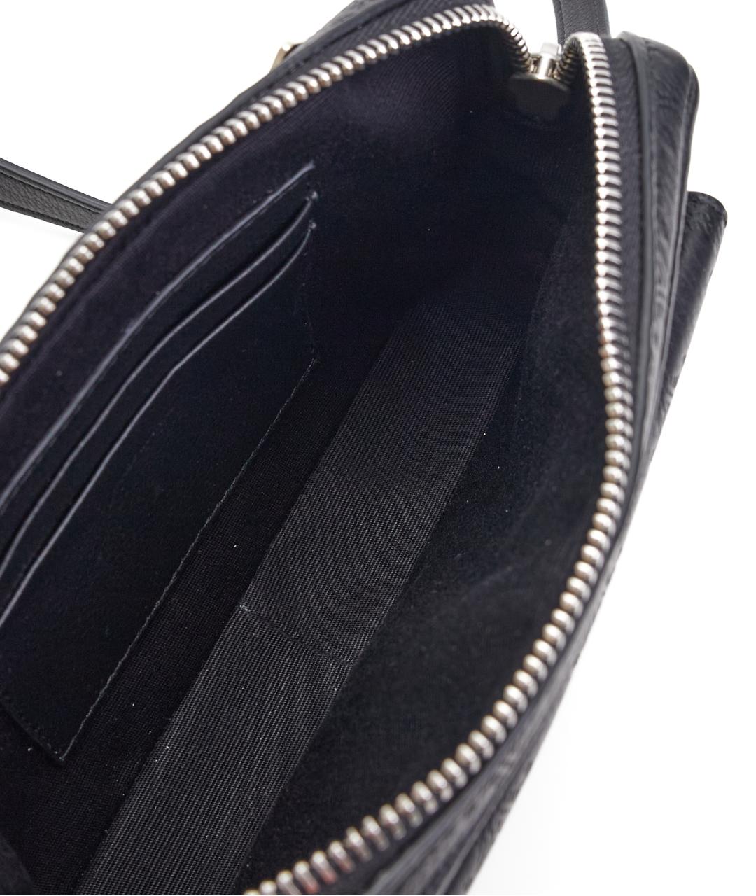 CELINE Черная кожаная сумка на плечо, фото 8