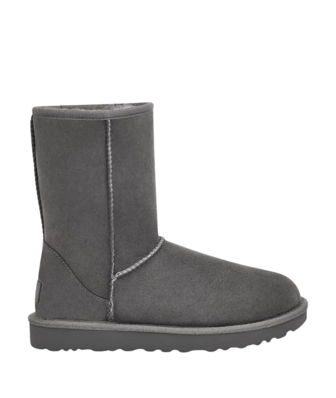 UGG AUSTRALIA Серые замшевые ботинки, фото 1