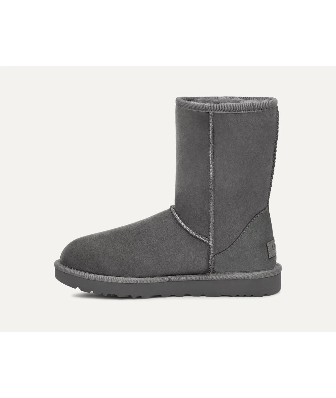UGG AUSTRALIA Серые замшевые ботинки, фото 3