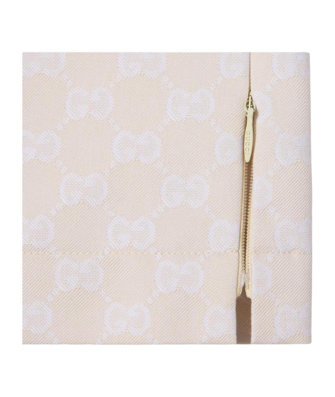 GUCCI Бежевая юбка миди, фото 2