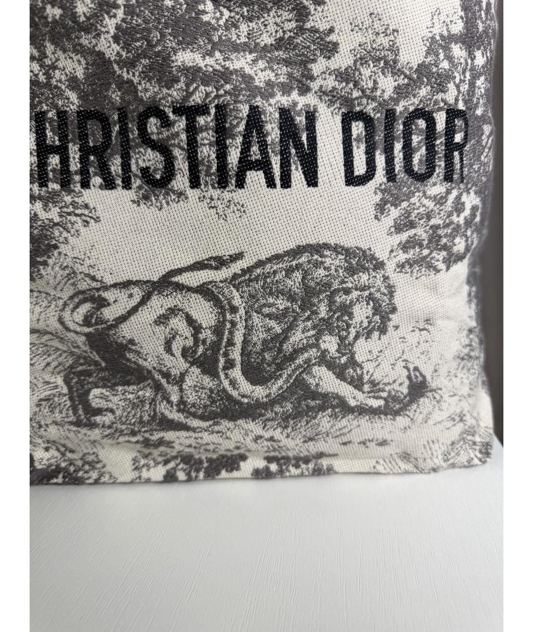 CHRISTIAN DIOR Серая сумка тоут, фото 6