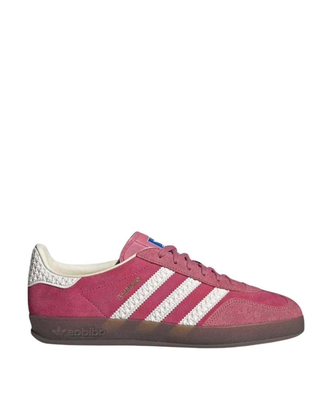 ADIDAS Розовые замшевые кроссовки, фото 1