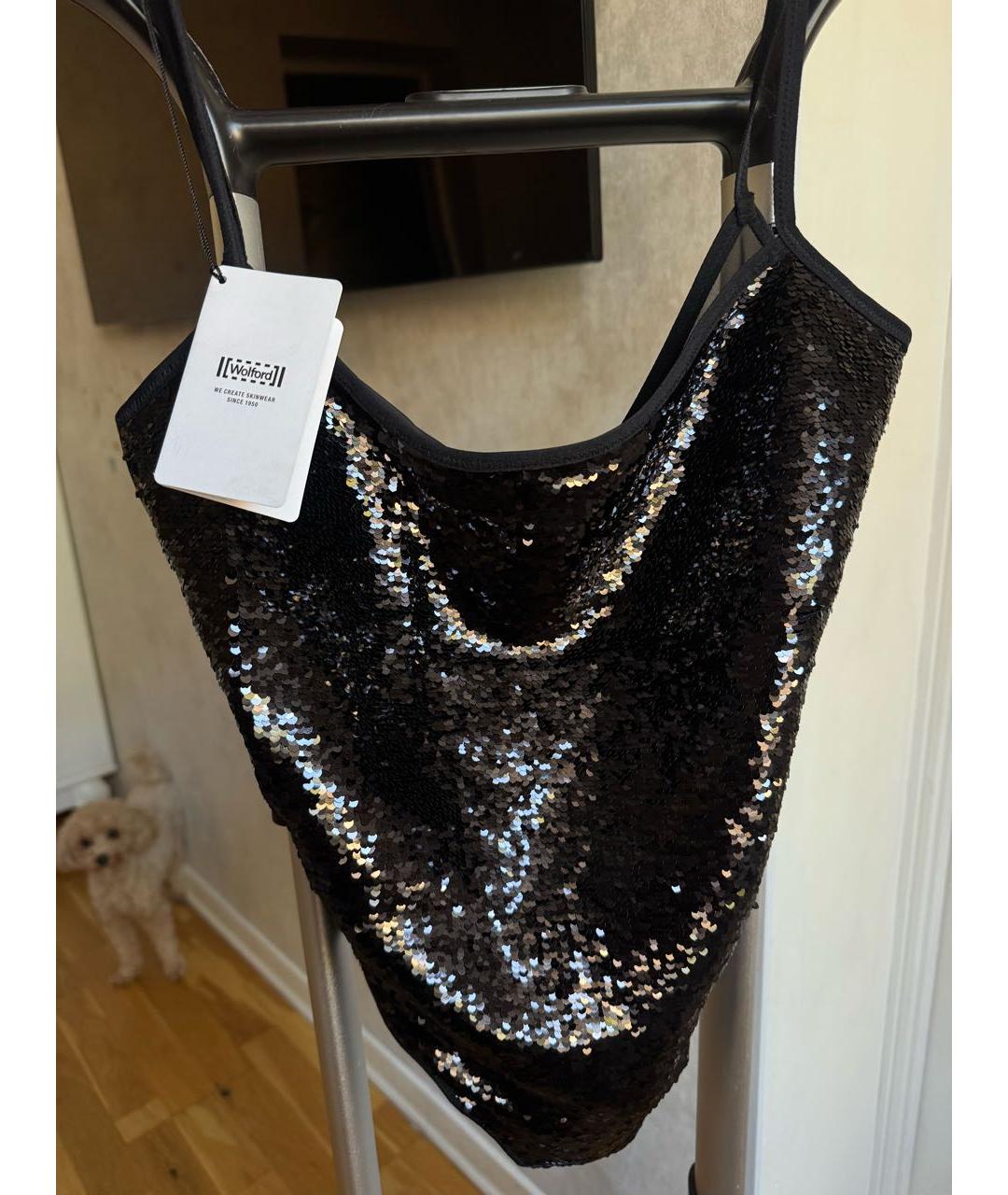 WOLFORD Черное боди, фото 5